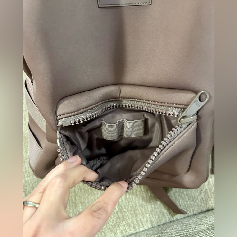 Dagne Dover Dakota Backpack in Mauve Pink - Picture 4 of 6